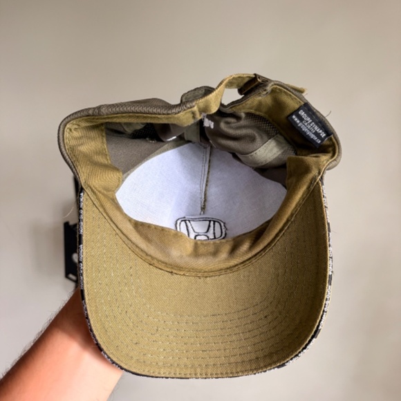 Honda Hat Saint-Jerome Nord Sud Honda Green Khaki baseball cap hat - Picture 6 of 6